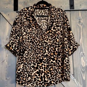 Zara Cheetah Top